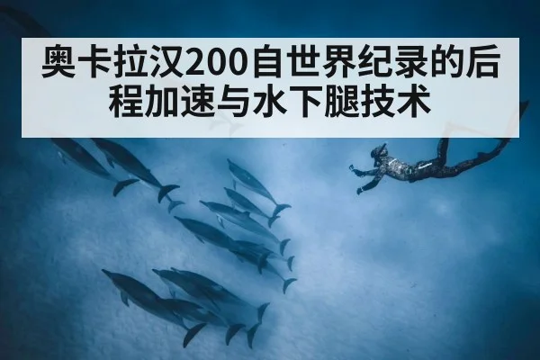 奥卡拉汉200自世界纪录的后程加速与水下腿技术